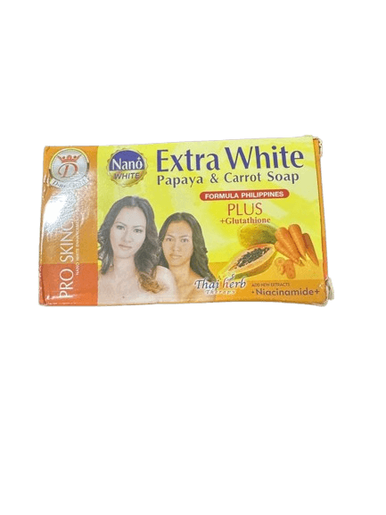 Nano Extra White Papaya & Carrot Soap
